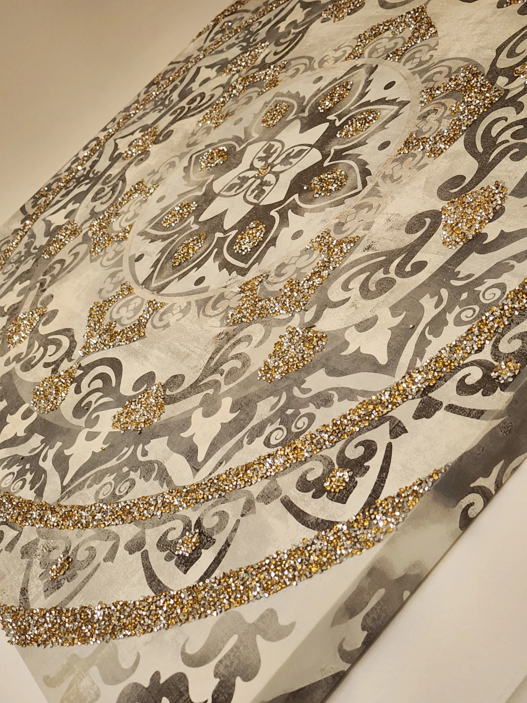 Mandala Wall Art with Glitter Accents - photo 3