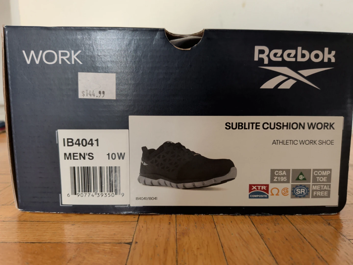 Reebok Subtle Cushion Work Safety shoes