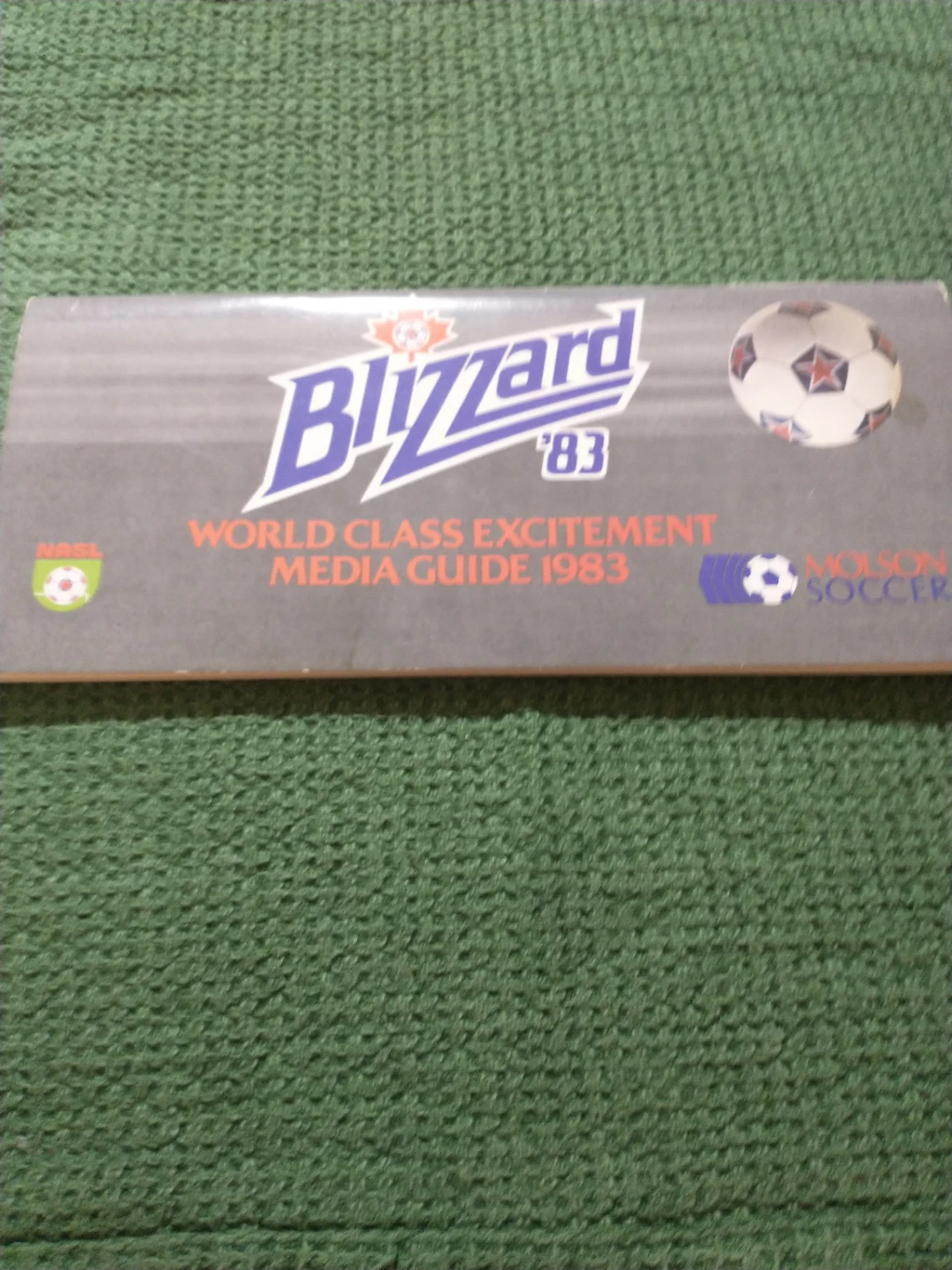 1983 NASL Toronto Blizzard media guide B&W 80 pages - photo 2