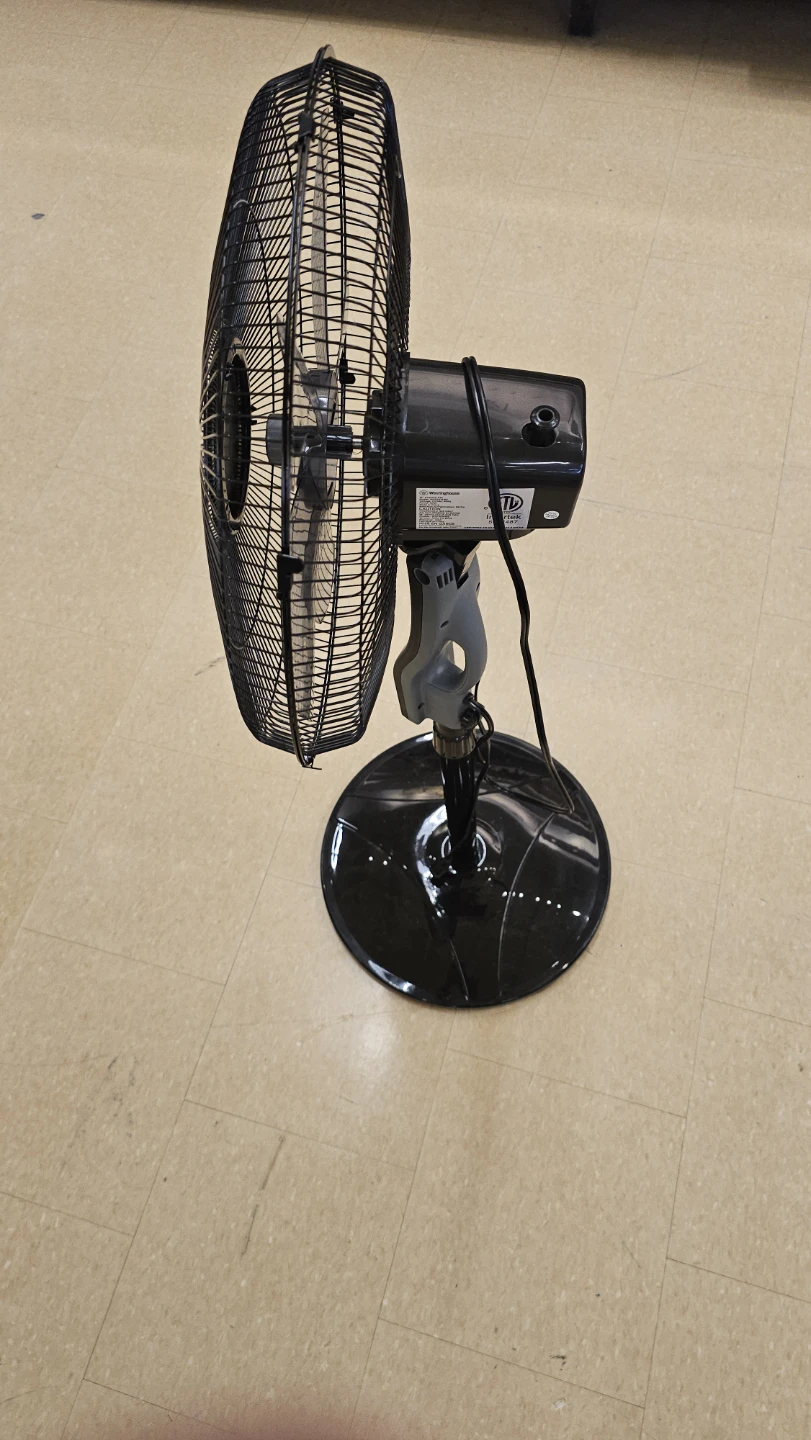 Very quiet Fan - Westinghouse 16" Pedestal Fan, never used - photo 4
