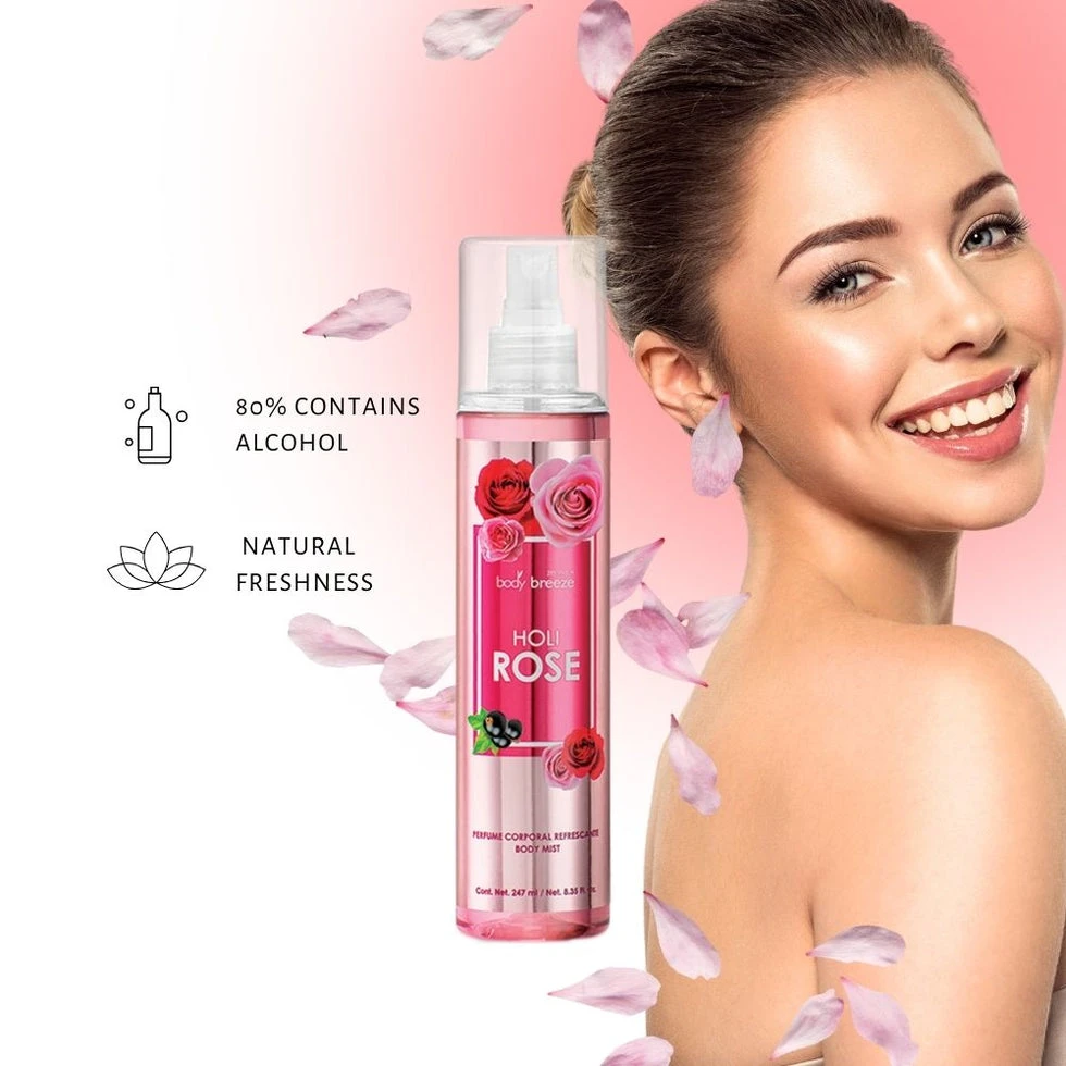 Body Breeze Holi Rose Perfume Body Mist