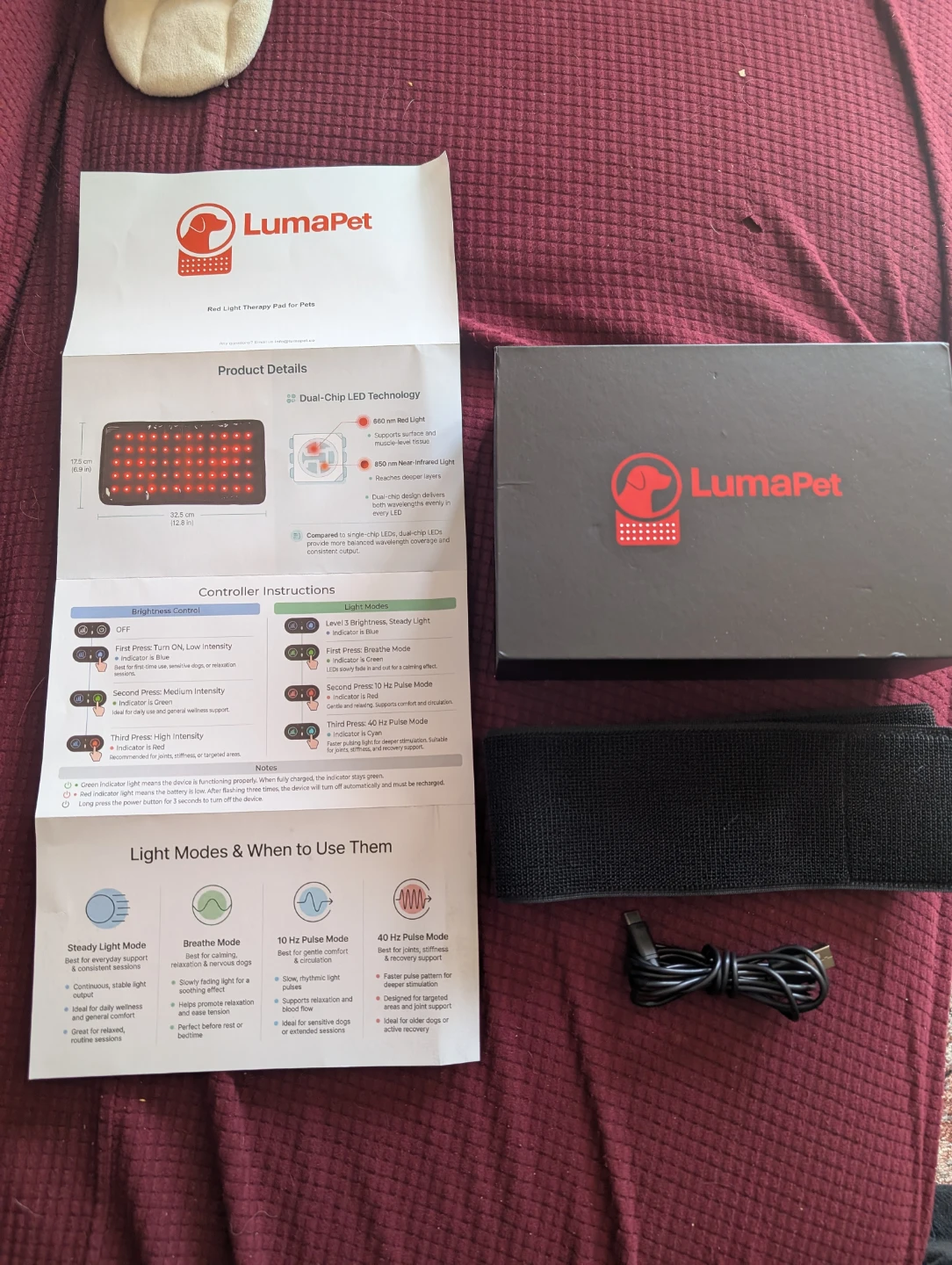 LumaPet Red Light Therapy Wrap - photo 4