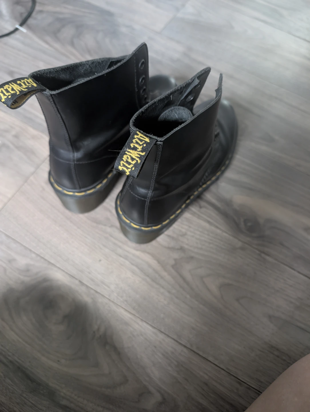 Dr. Martens Black Leather Boots - photo 2