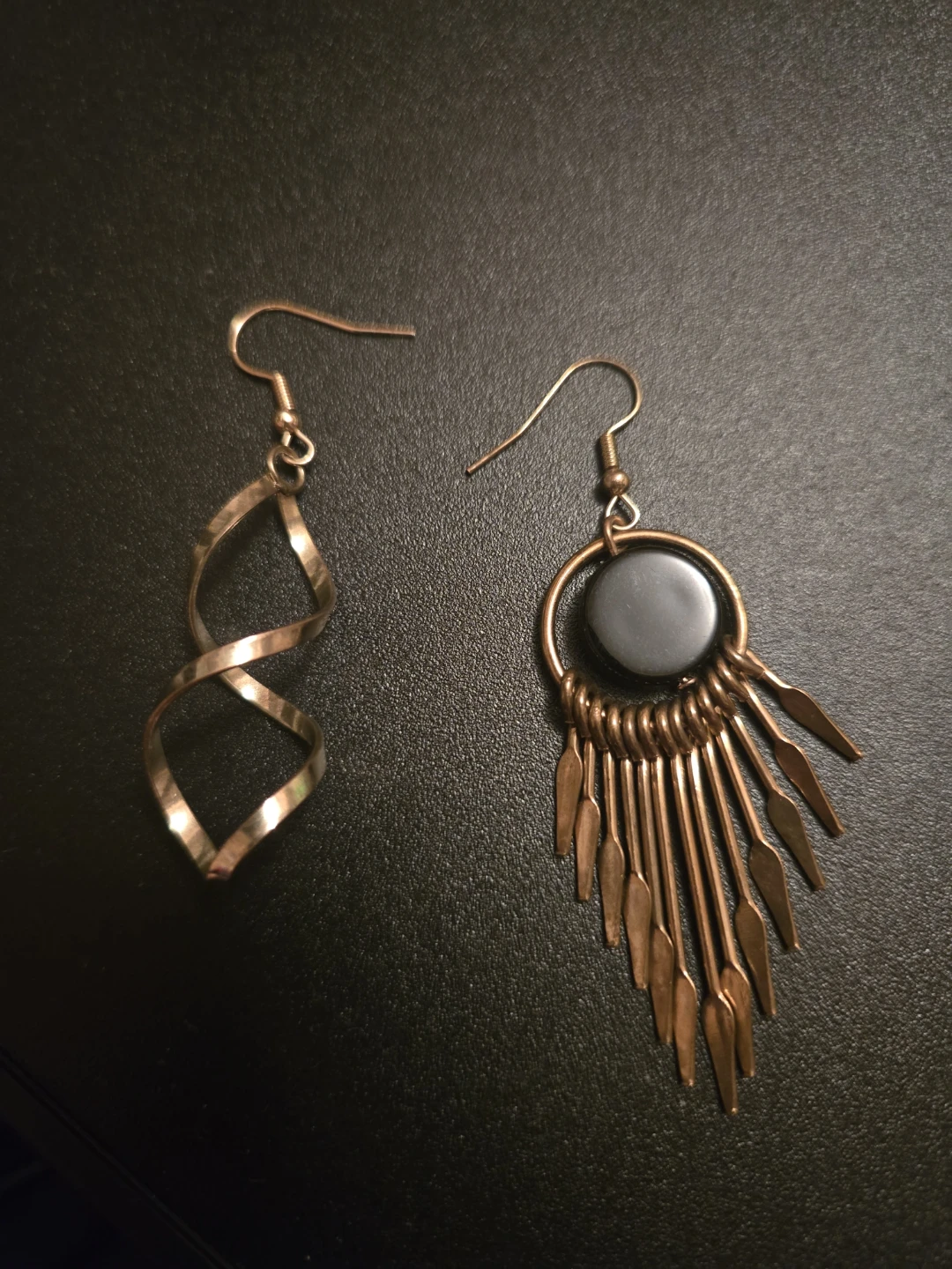 Boho Copper Tone Earrings