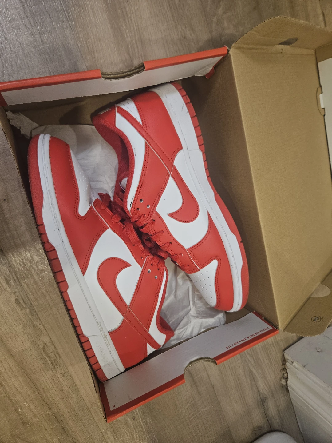 Nike Dunk Low Red White