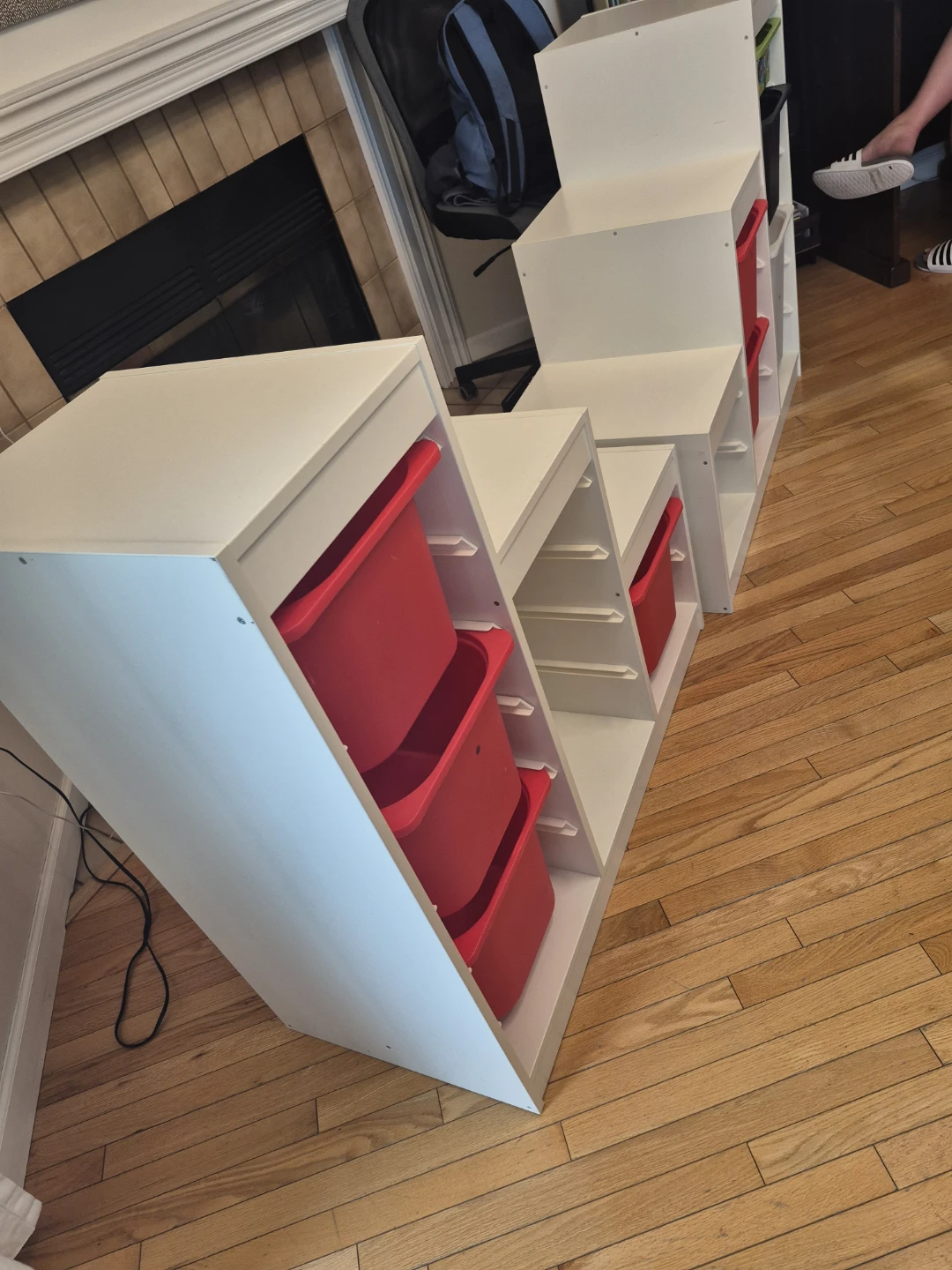 IKEA TROFAST Storage Unit x2 with Bins - photo 2