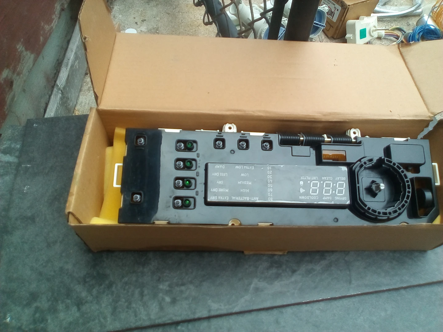 Samsung Dryer Control Board with LED Display