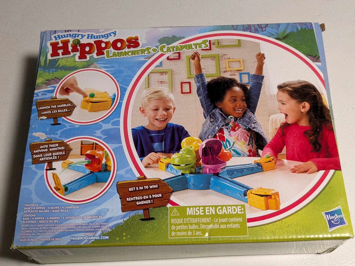 Hungry Hungry Hippos Launchers Game