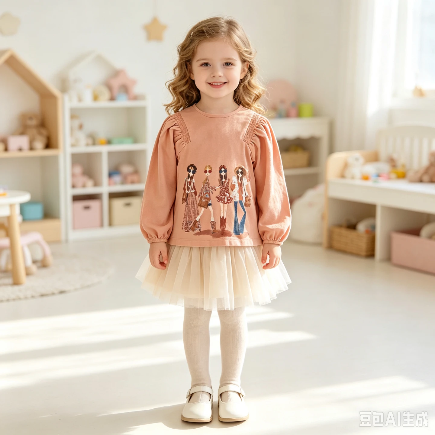 Mayoral Girl's Long Sleeve Top