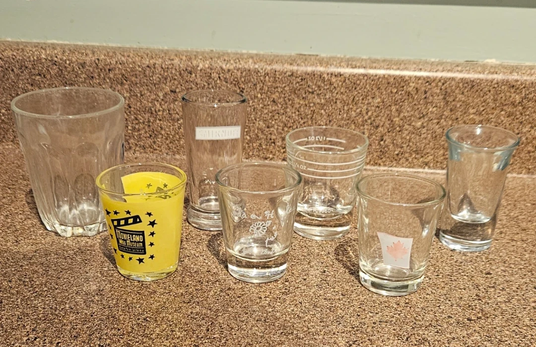 Assorted Shot Glasses - 7