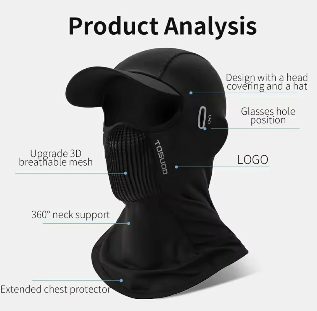 TOSUO Cooling Balaclava with Hat - photo 3