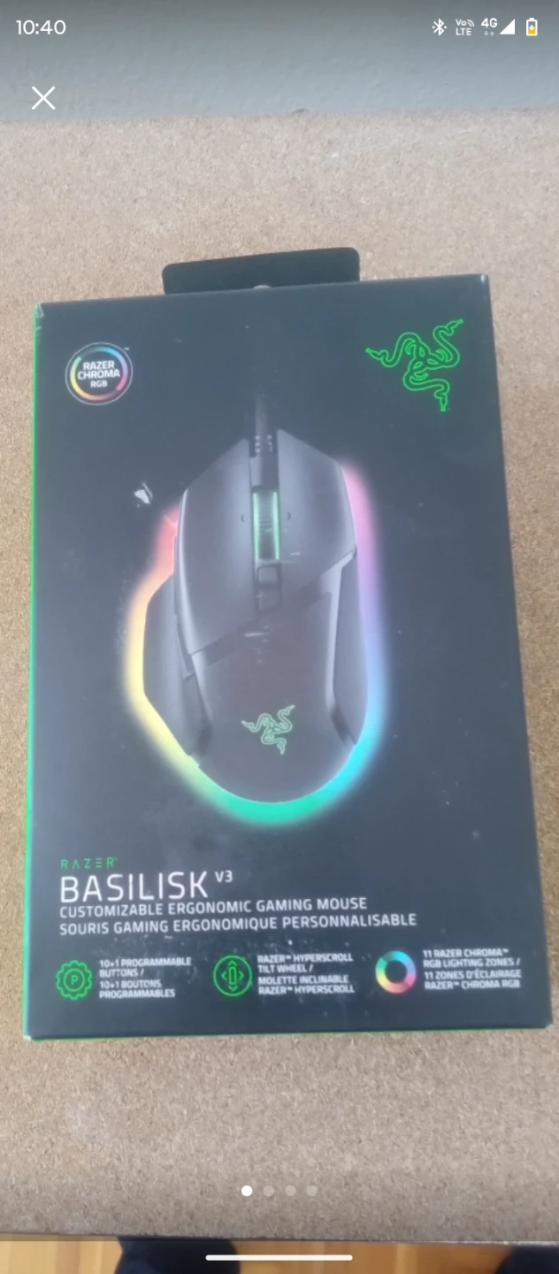 Razer Basilisk V3 Ergonomic Gaming Mouse