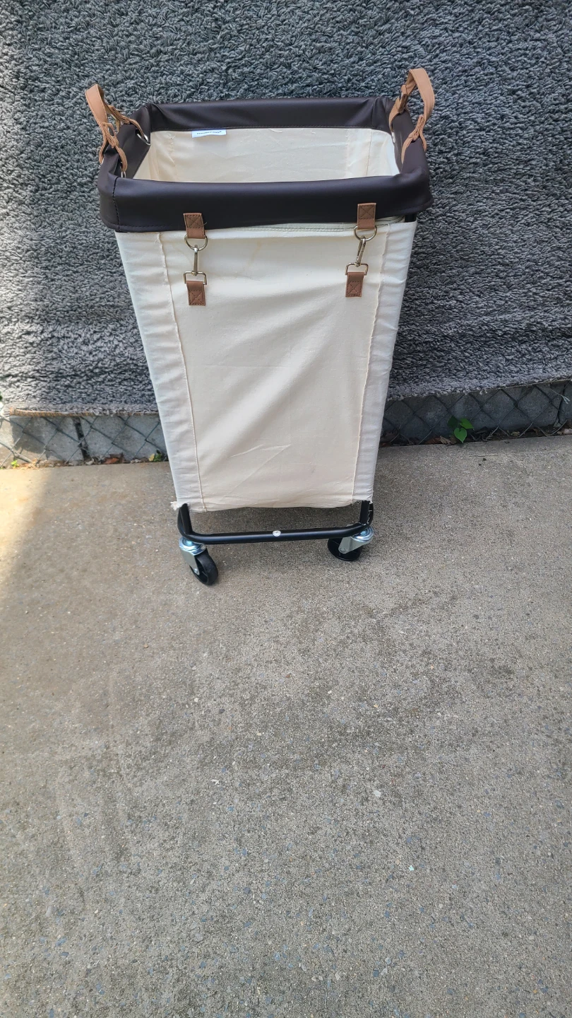 STOR AGEWORKS Rolling Laundry Hamper - photo 2