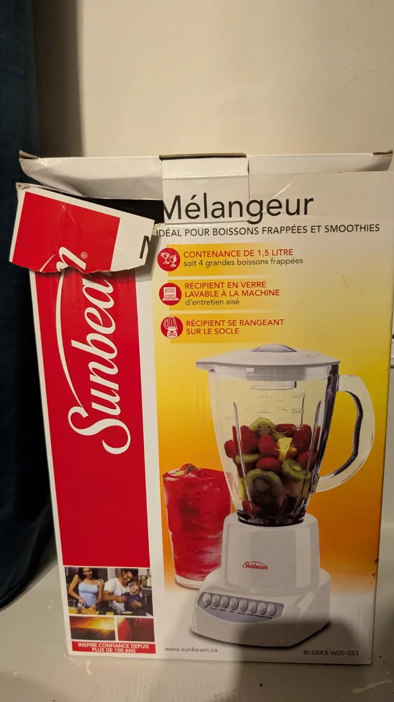 Sunbeam Mélangeur Blender 1.5L