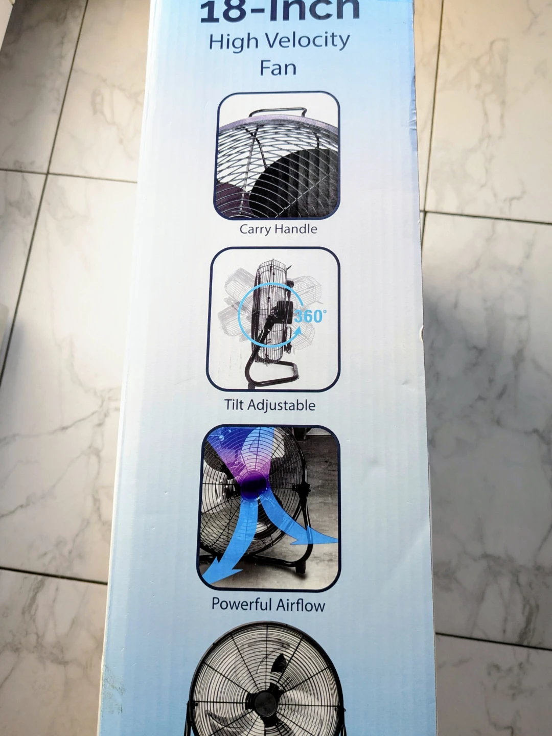 18" High Velocity Fan - photo 3