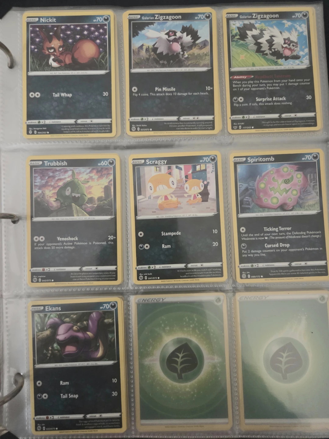 Pokemon cards - darkness type and energy - photo 5