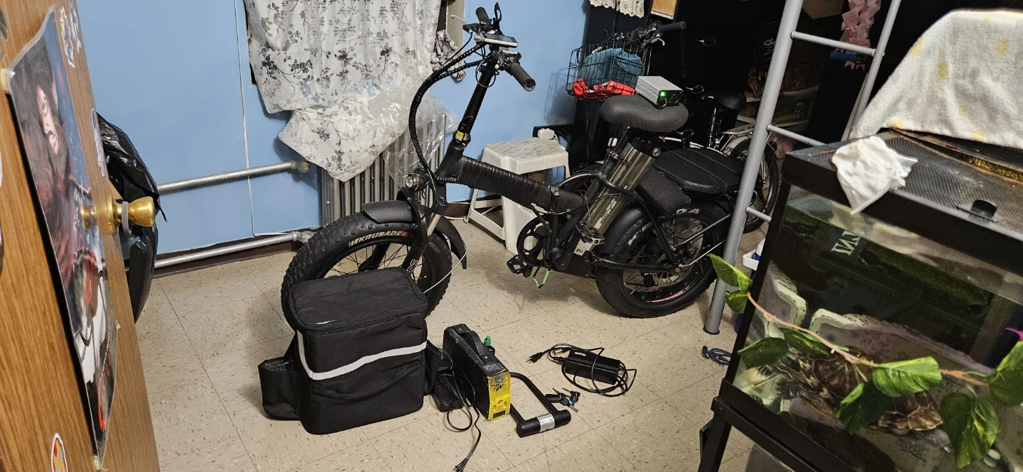 Folding Electric Fat Tire Bike