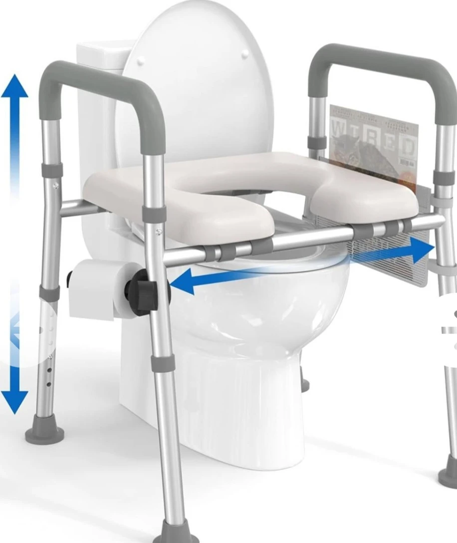 Adjustable Toilet Safety Frame