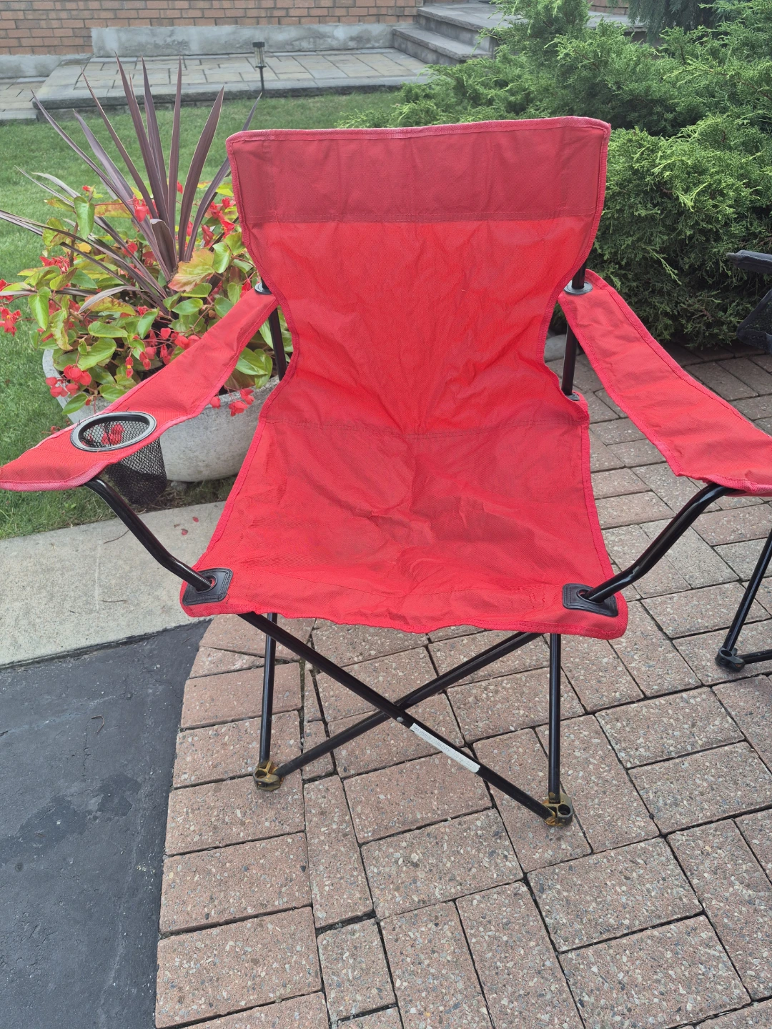 Great Foldable Camping Chair with Cup Holder - photo 3