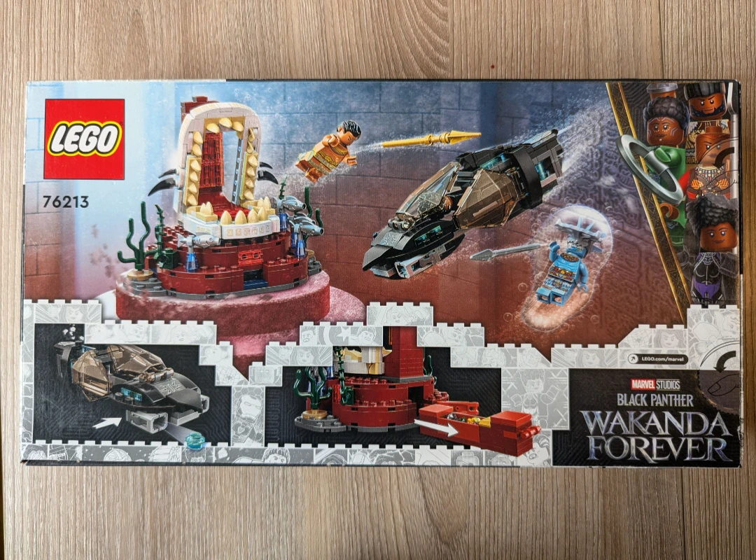 LEGO Marvel Black Panther King Namor's Throne Room 76213 - photo 2