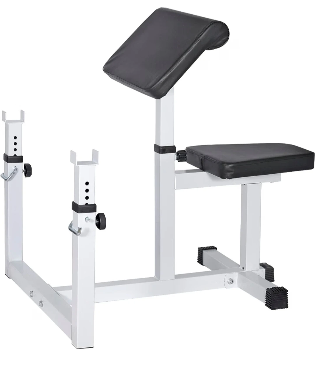 Weight Plates and Bicep Curl Bench - photo 2