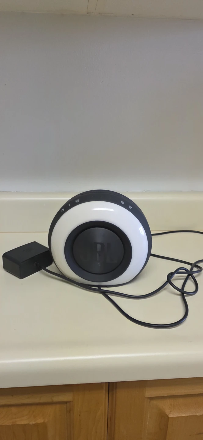 JBL Horizon Clock Radio Speaker with Power Adapter