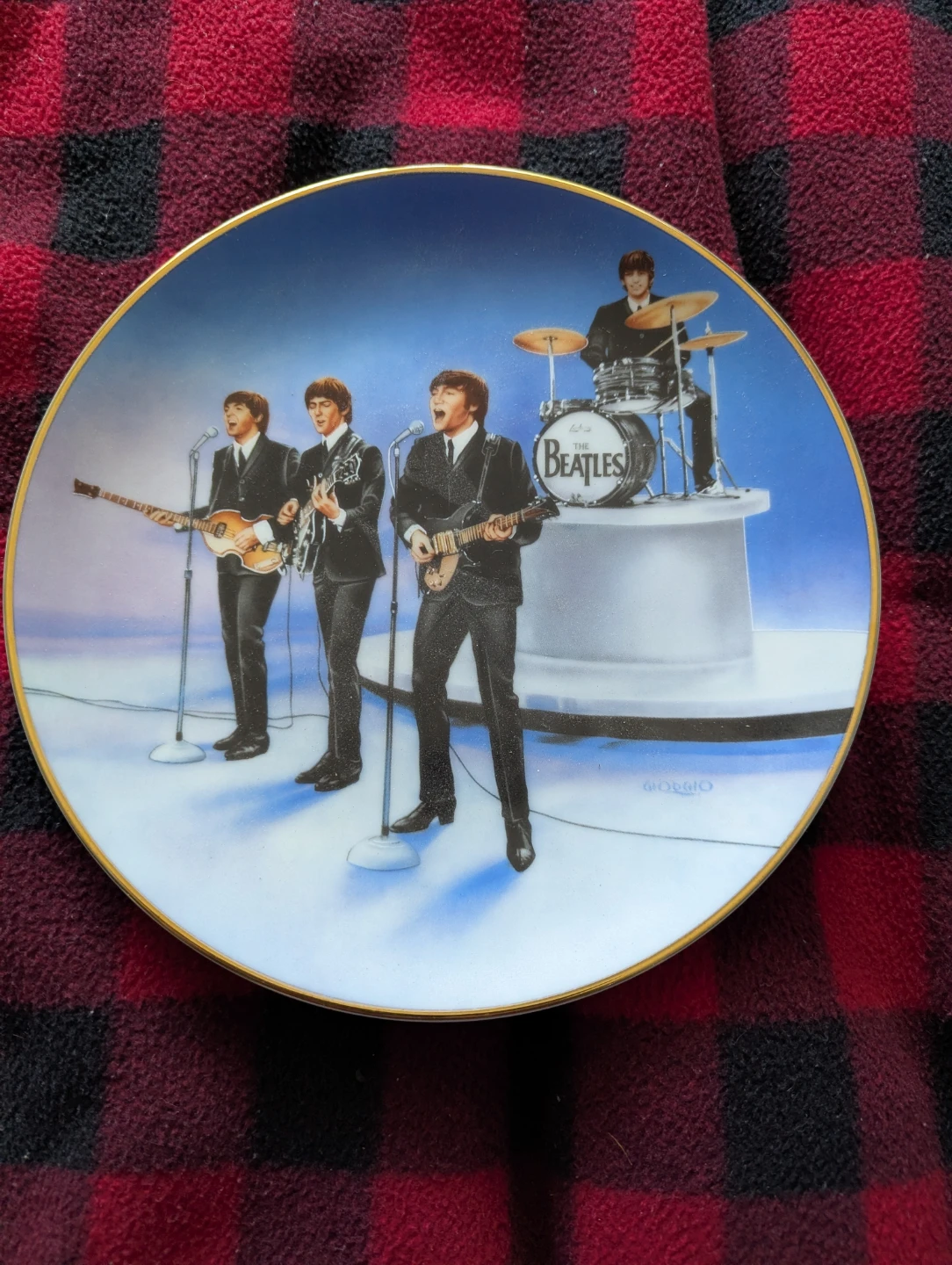 Plate of Beatles 1961