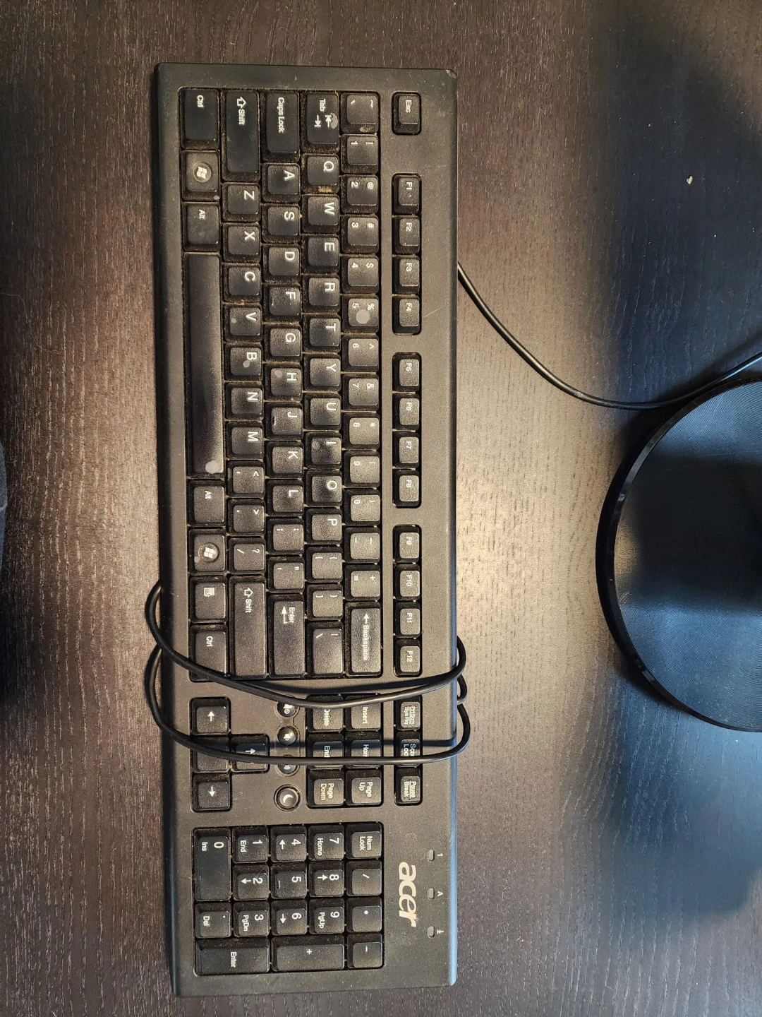 ASUS VW193 LCD Monitor, keyboard, monitor stand - photo 4