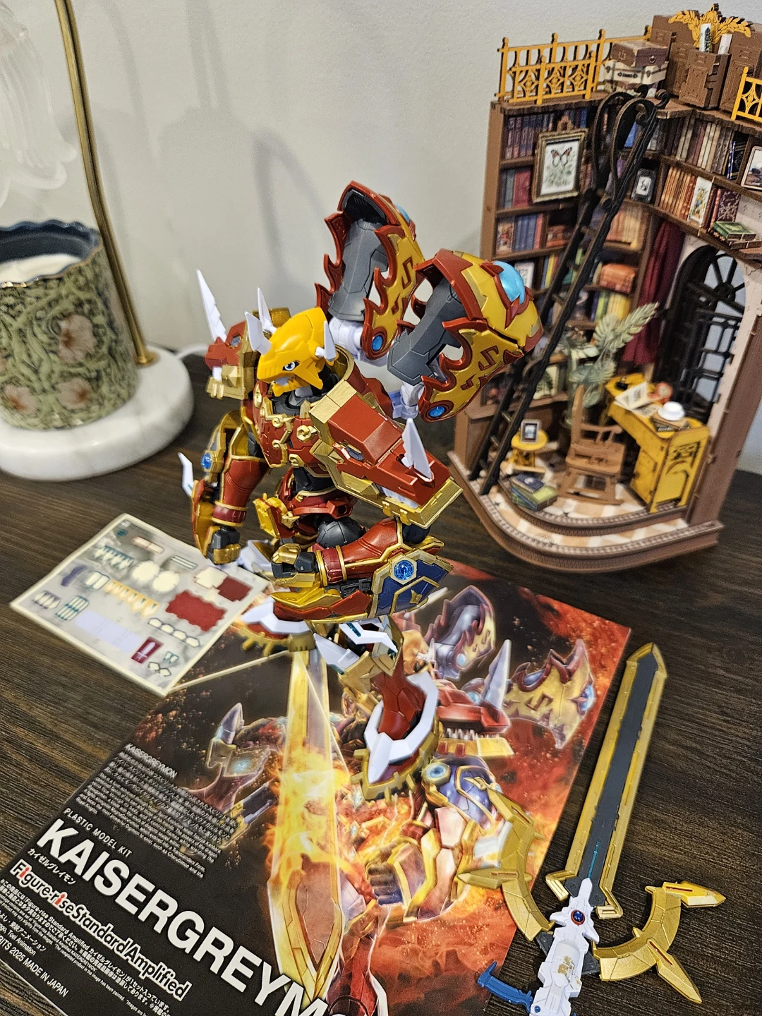 Digimon kaisergreymon amplified built - photo 3