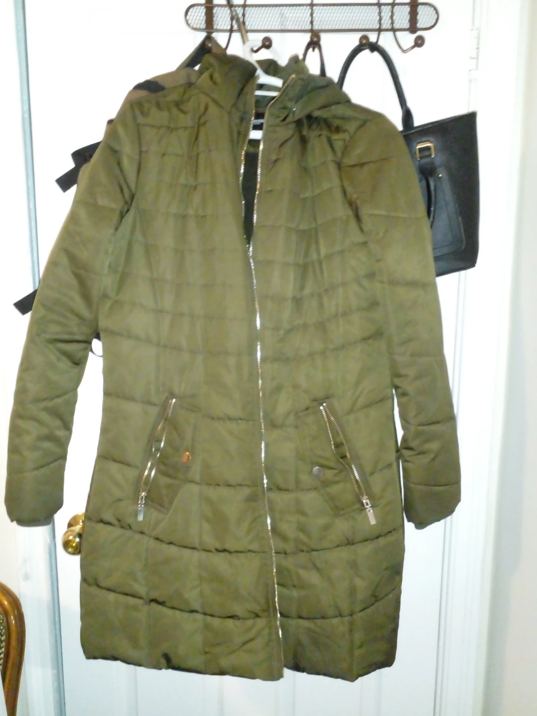Quilted Puffer Coat