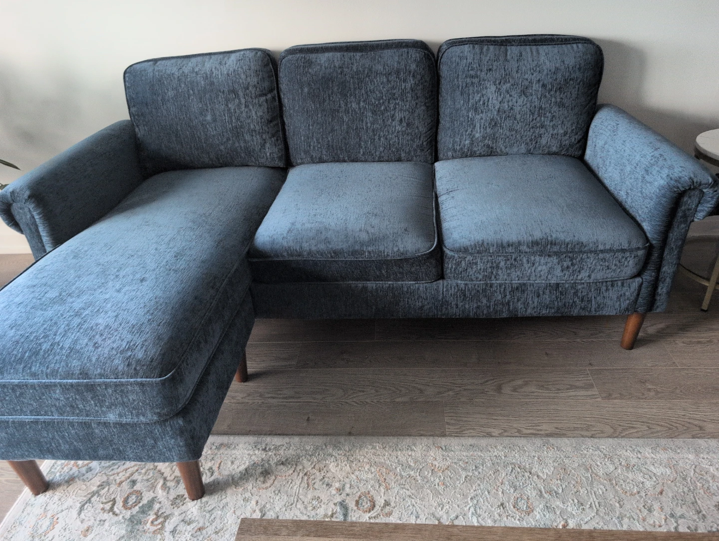 Blue Sectional Sofa - photo 2