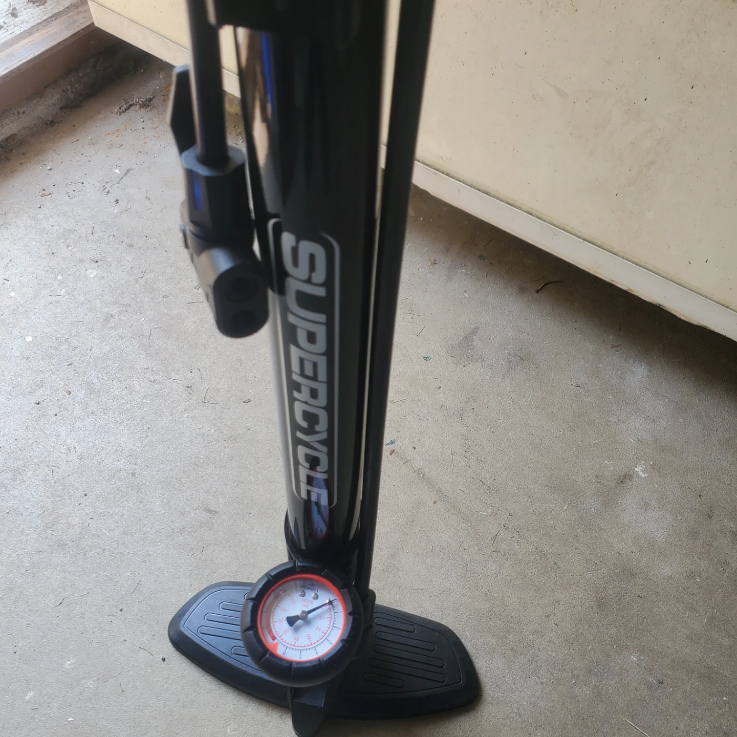 Supercycle Floor Bike Pump with Gauge - photo 3