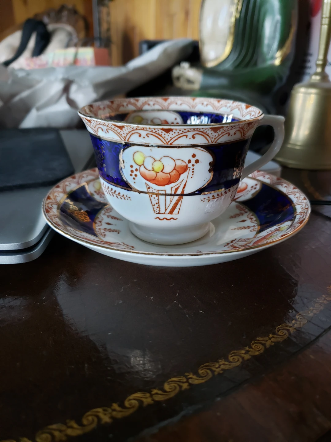 H.J.C. Longton England Tea Cup and Saucer
