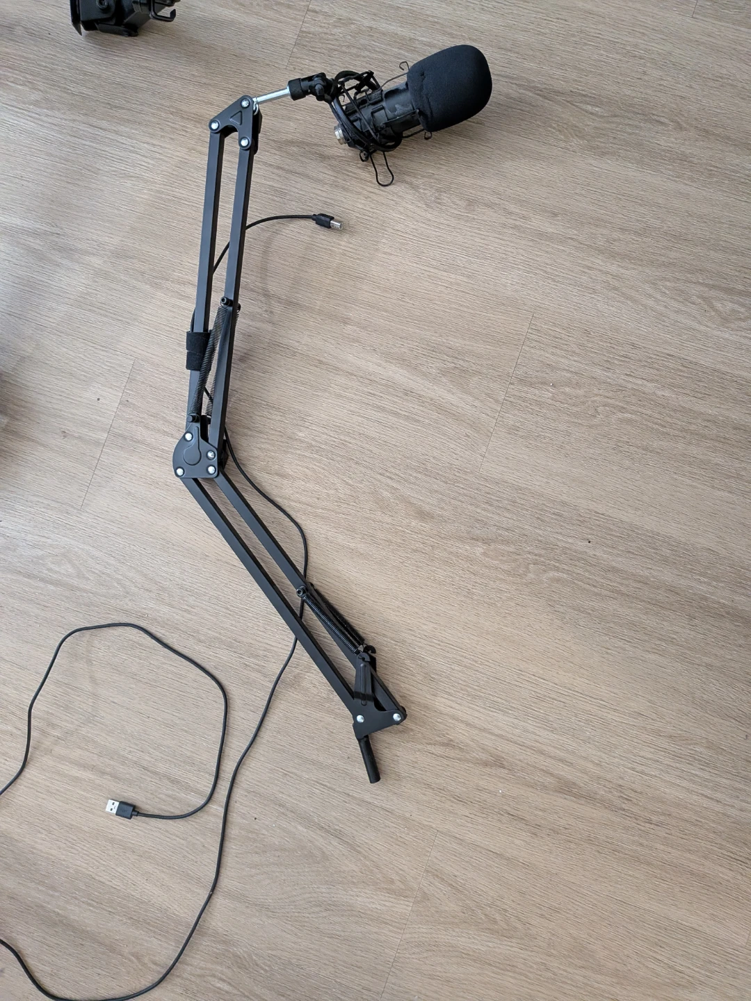 USB Microphone with Boom Arm and Shock Mount