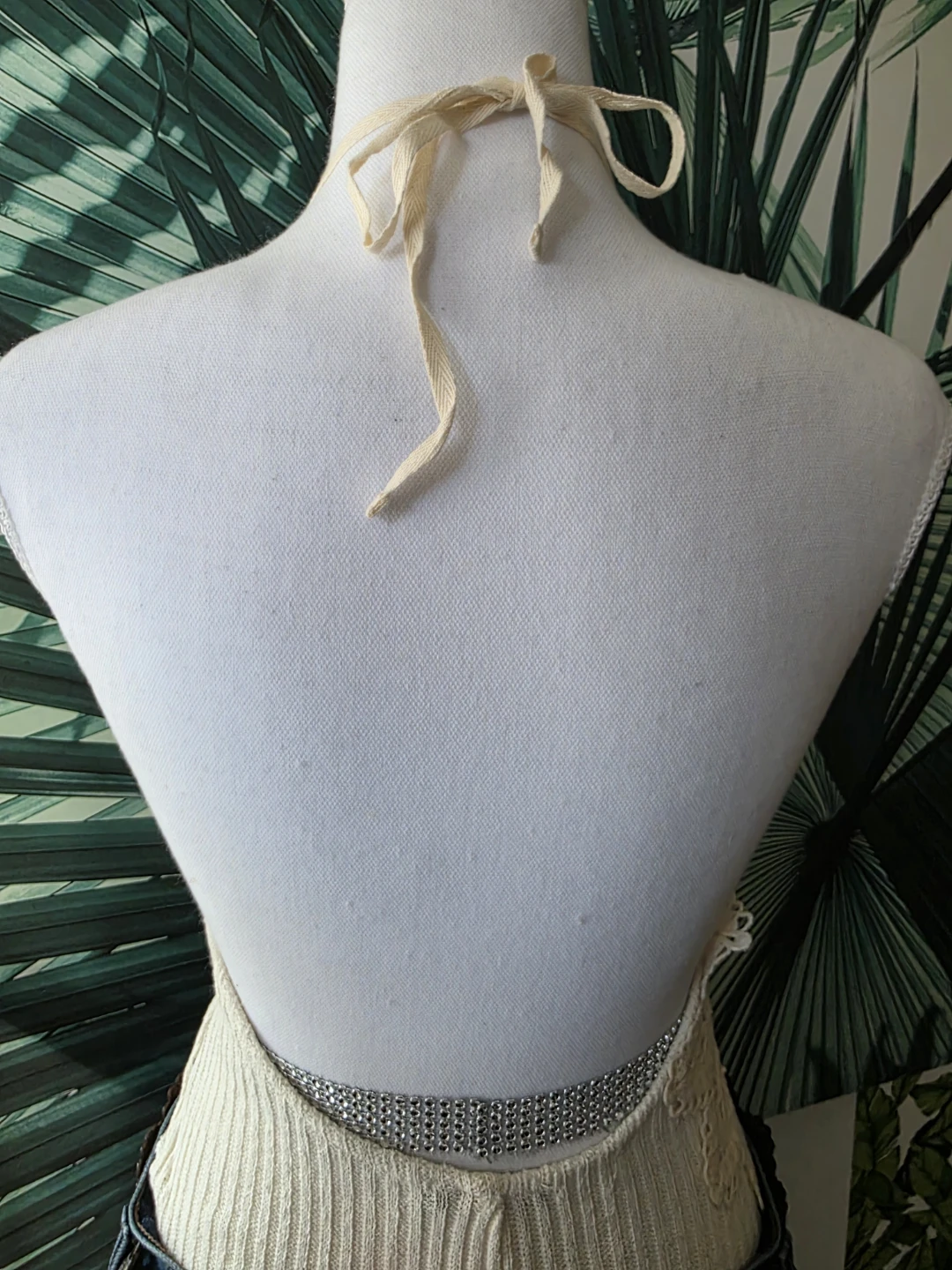 Zara Boho Crochet Halter Top - photo 3