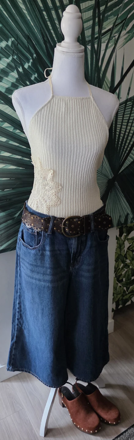 Zara Boho Crochet Halter Top - photo 4