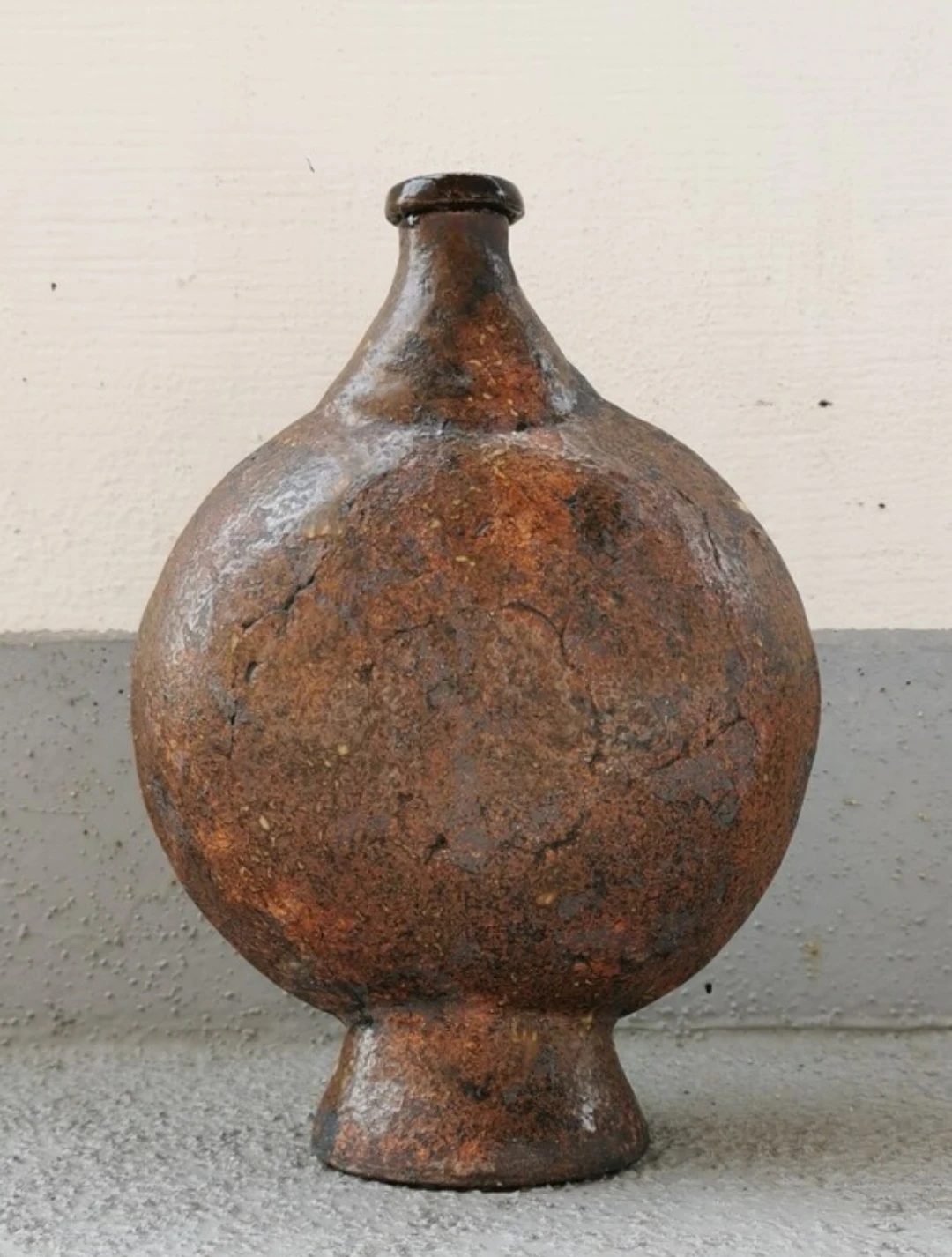 Vintage Handcrafted Studio Pottery Sculptural Vase - photo 3