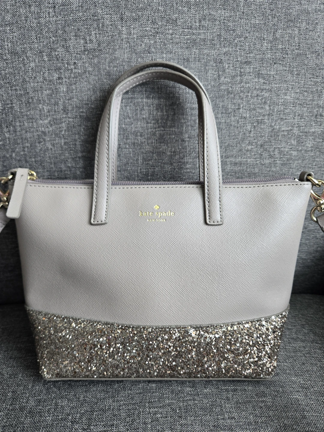 Kate Spade New York Handbag with Glitter Accent