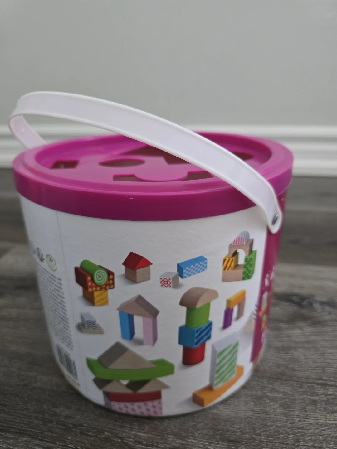 Wooden Building Blocks Bucket - photo 4