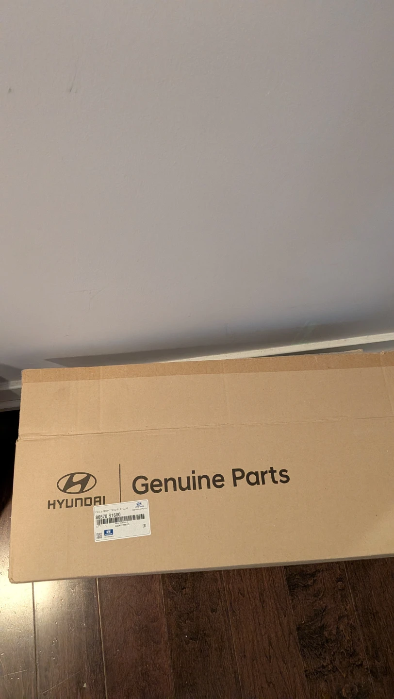 Brand new OEM - Santa Fe lower bumper skid plate driver side - photo 4