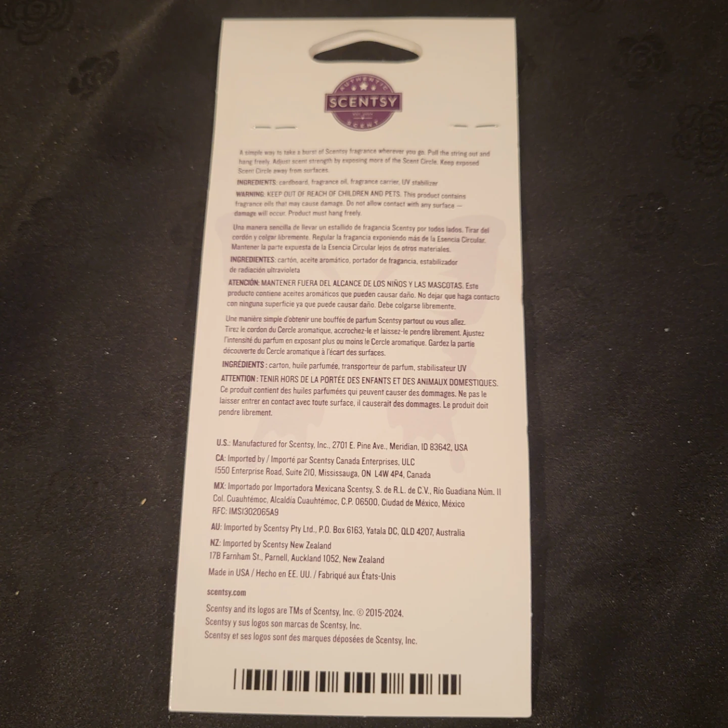 Scentsy Berry Sweet Scent Circle Air Freshener - photo 3