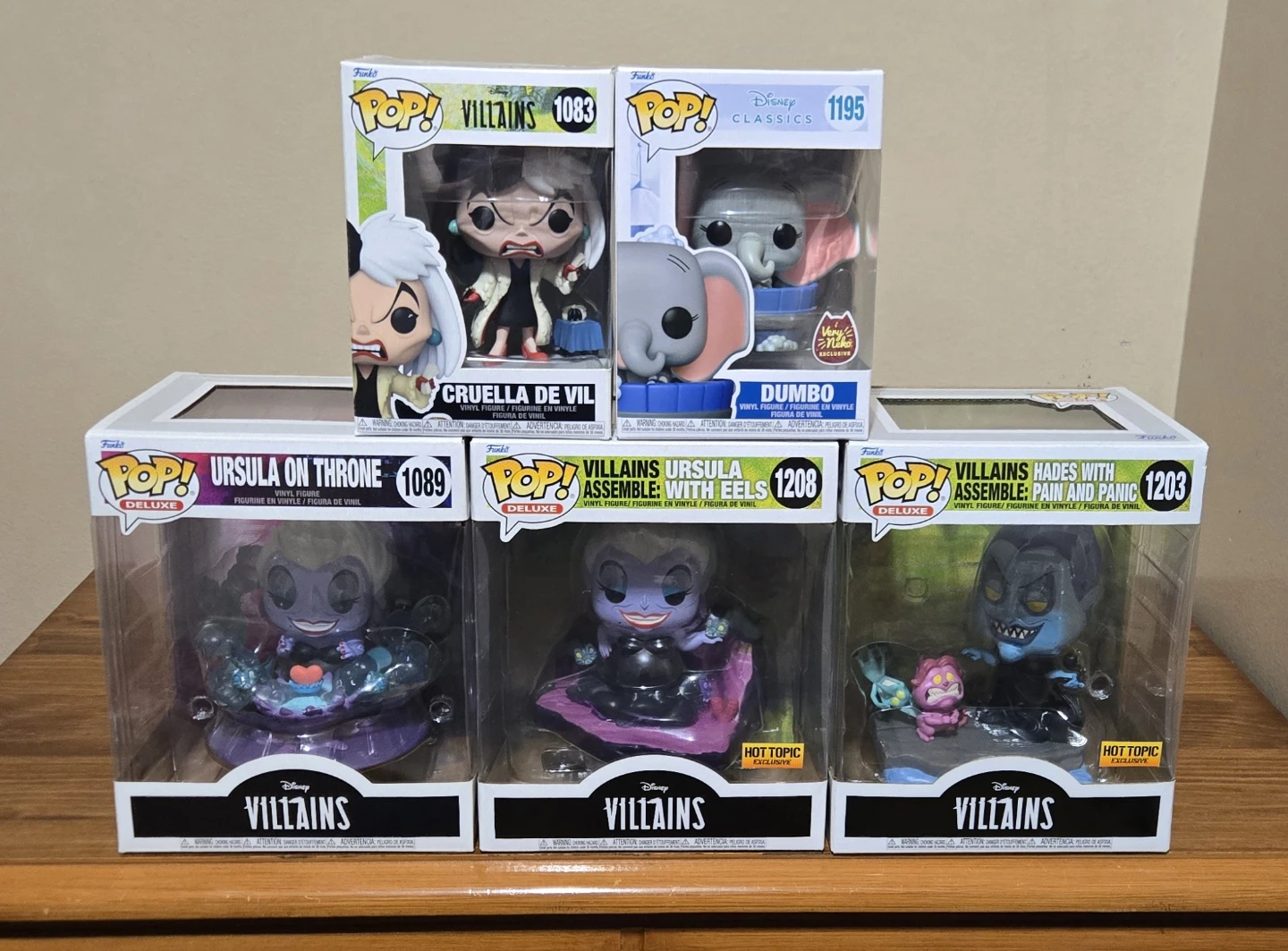 Disney Villains  Funko Pops For Sale!!