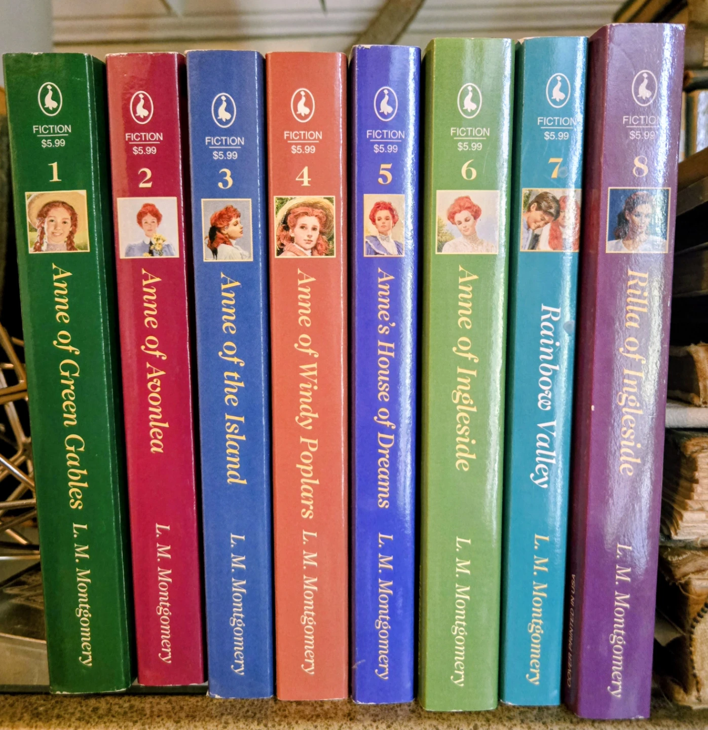 Anne of green gables book set