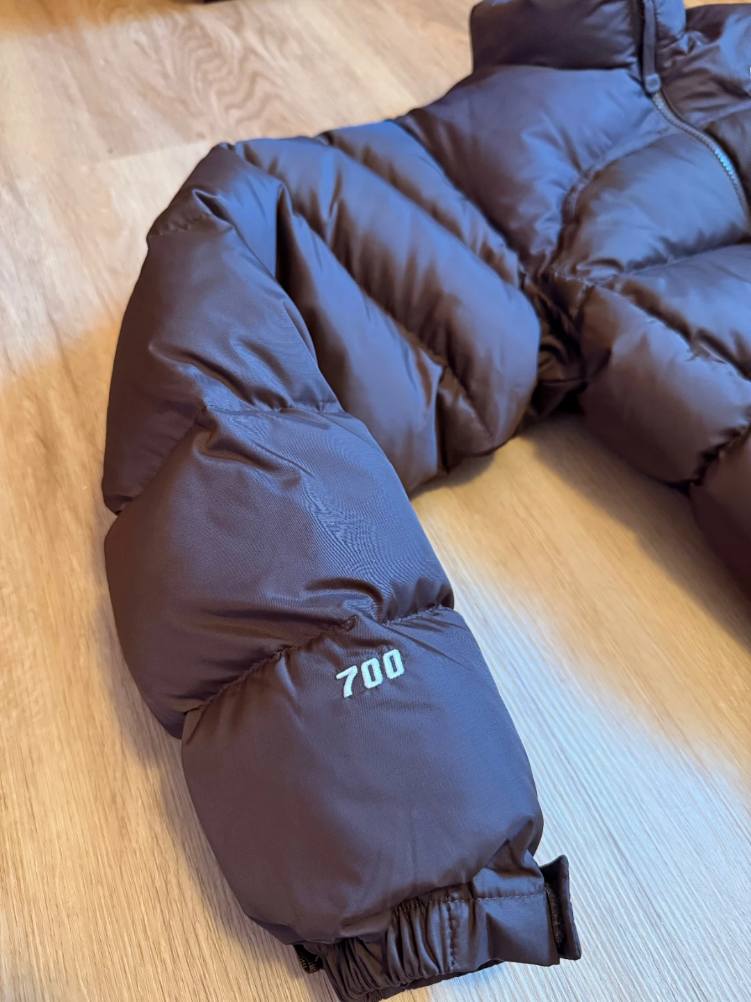 TNF 1996 Women's Vintage Nuptse Jacket (Brown) - photo 4