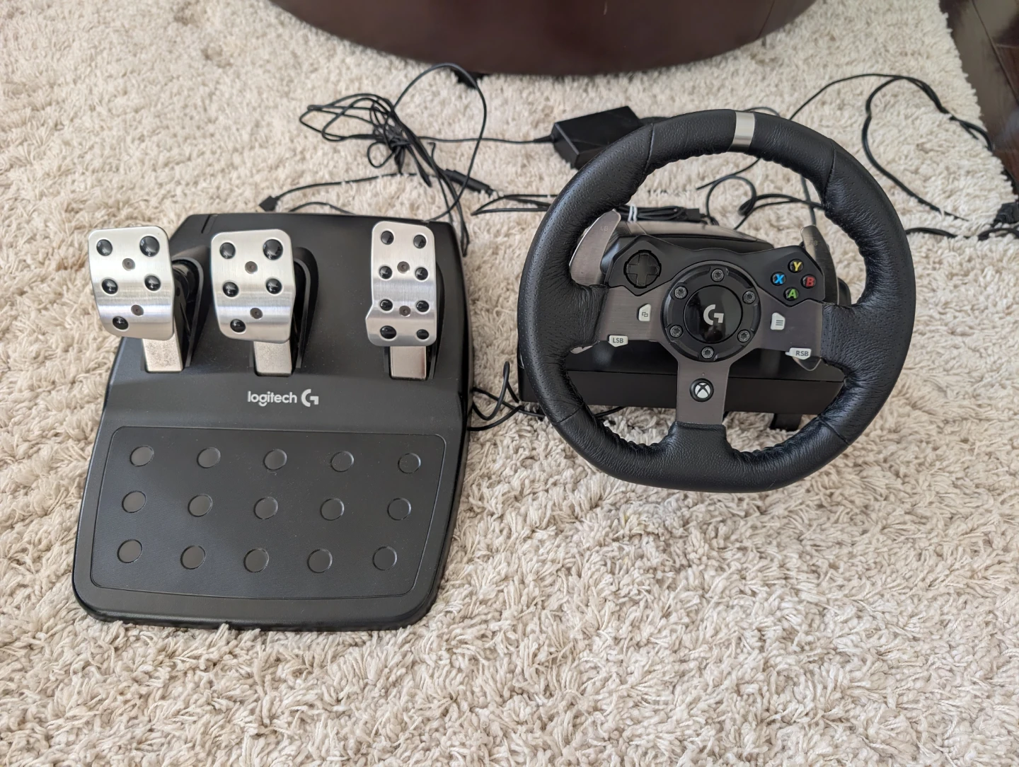 Logitech G920 Pro Racing Wheel and Pedals