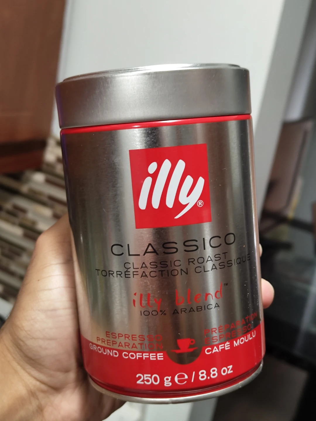 Illy Classico Ground Coffee - 250g 2pc
