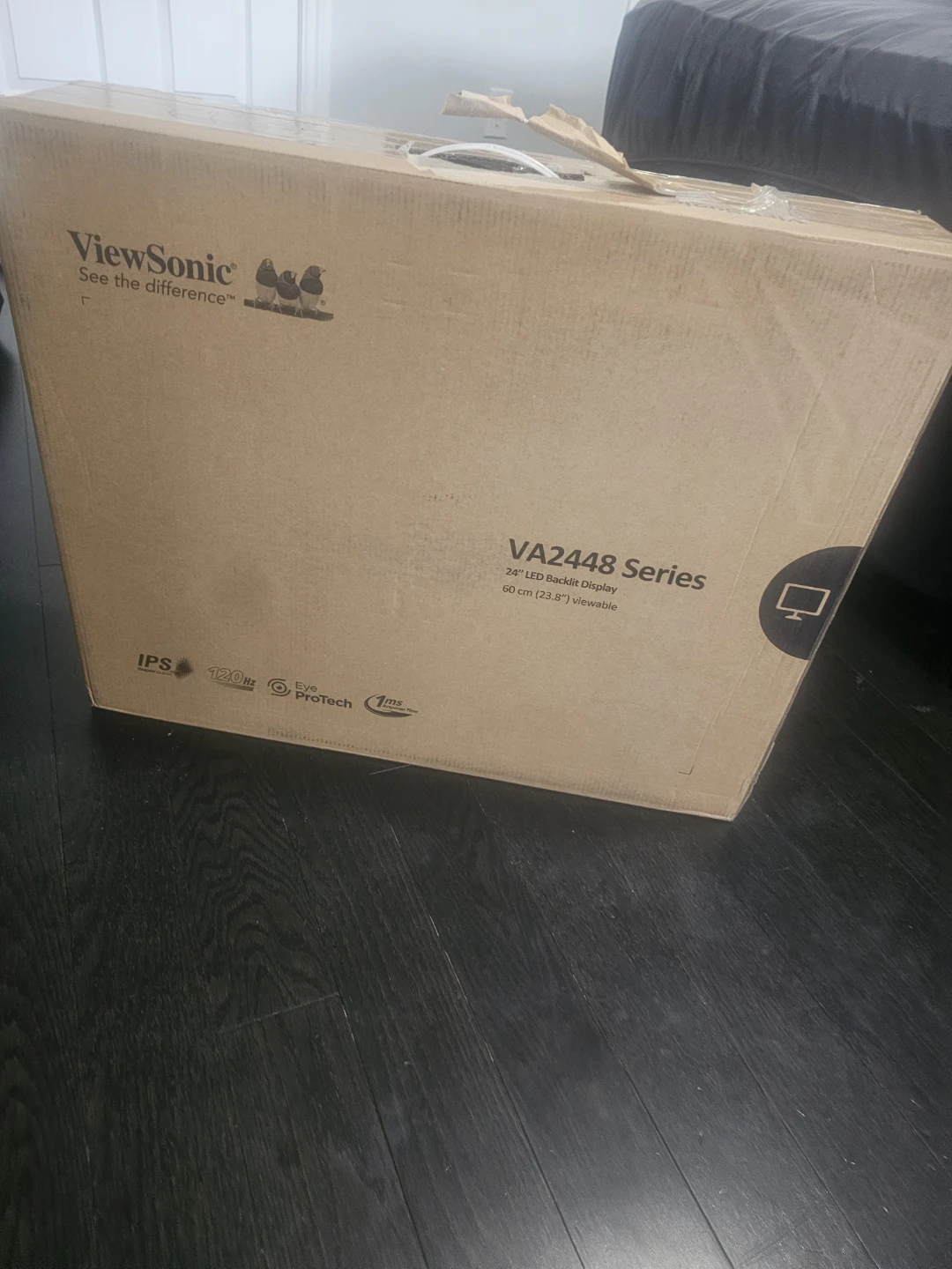 ViewSonic VA2448 Series 24" LED Backlit Display brand new in box - photo 2