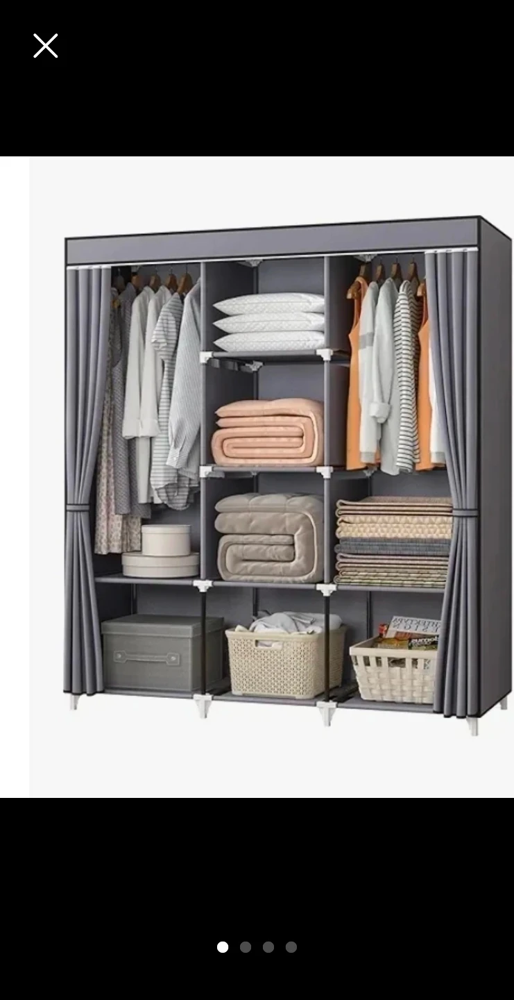 Simbegin Portable Closet Grey 51 Inch - photo 2