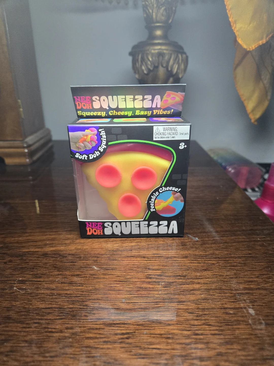Nee Doh Squeezza Pizza Squeezy Toy