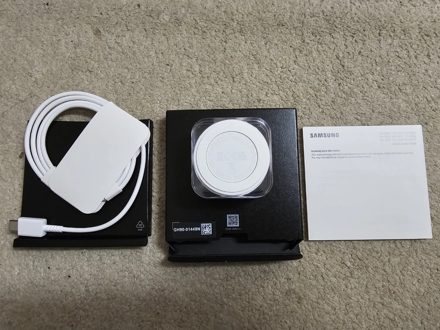 Like new Samsung Galaxy Ring Black Titanium Size 8 - photo 3